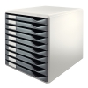 Förvaringslåda 10 lådor | Leitz 5281 | grå