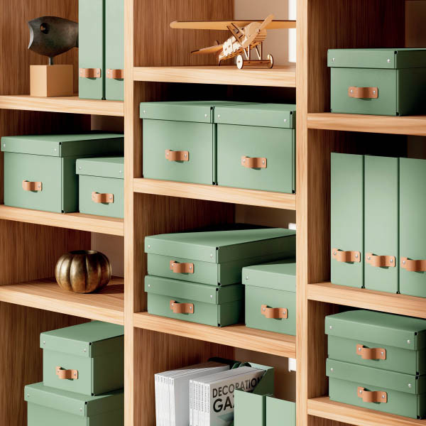 Förvaringslåda 17L grön | Leitz Puro | 2st 213454 - 3