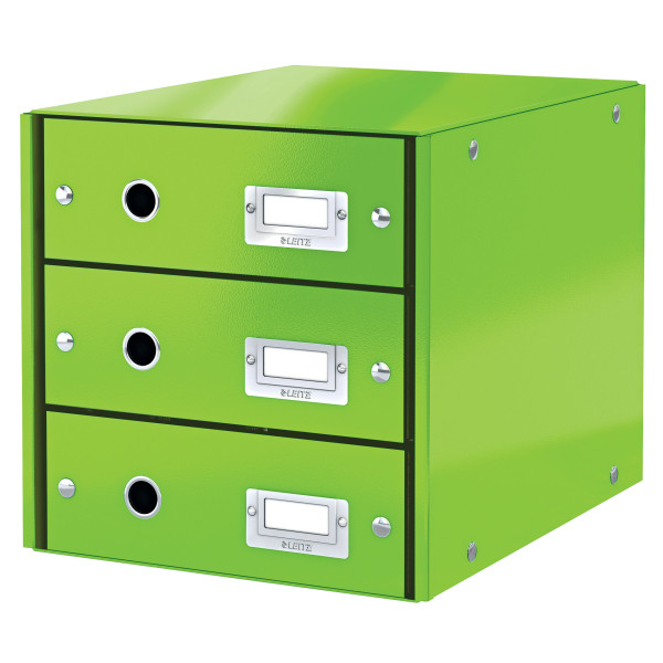 Leitz Förvaringslåda 3 lådor | Leitz 6048 WOW | grön 60480054 226162 - 1