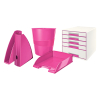 Leitz Förvaringslåda 5 lådor | Leitz 5214 WOW | vit/rosa metallic 52142023 202540 - 3
