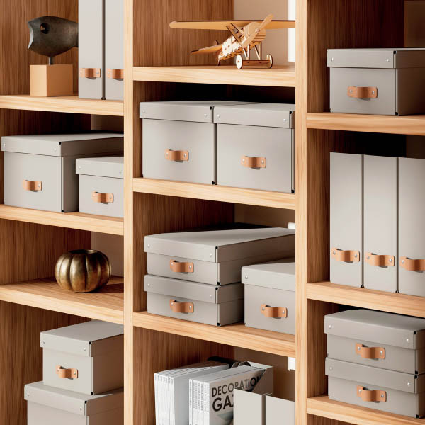 Förvaringslåda 7L beige | Leitz Puro | 2st 213447 - 3