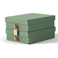 Förvaringslåda 8L grön | Leitz Puro | 2st 213450