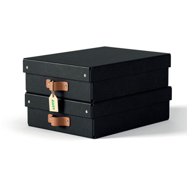 Förvaringslåda 8L svart | Leitz Puro | 2st 213453 - 1