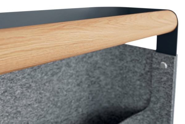 Förvaringslåda bärbar/hängbar | Leitz Premium | grå SE001504 - 3