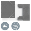 Gummibandsmapp A4 | Leitz 3982 WOW blå metallic 202836 - 5