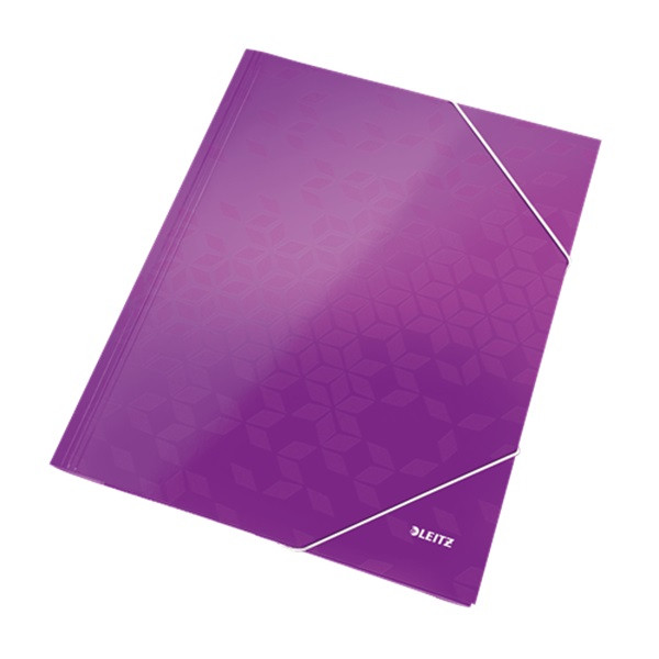 Gummibandsmapp A4 | Leitz 3982 WOW lila 211742 - 2