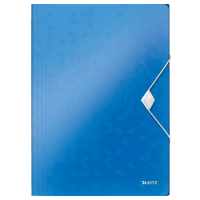Leitz Gummibandsmapp A4 | Leitz 4599 WOW | blå metallic 45990036 211884