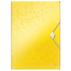 Gummibandsmapp A4 | Leitz 4599 WOW gul 226137 - 1