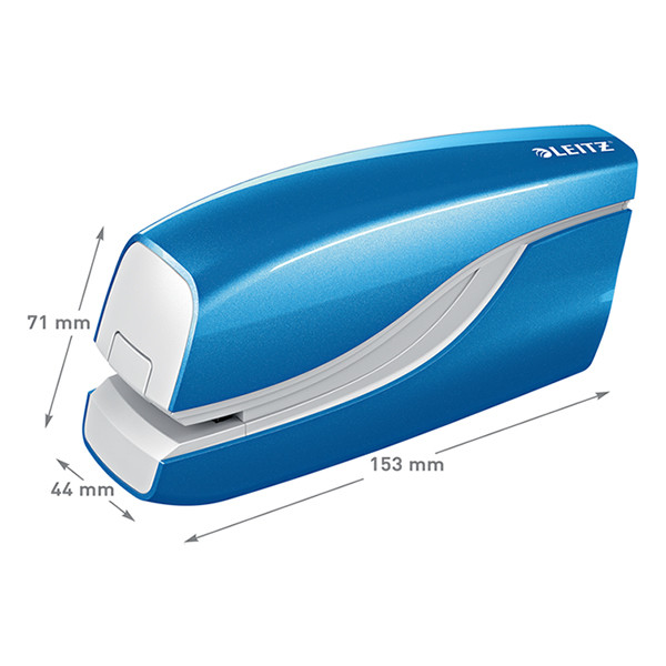 Leitz Häftapparat 10 ark elektrisk | Leitz 5566 WOW | blå 55661036 226033 - 3