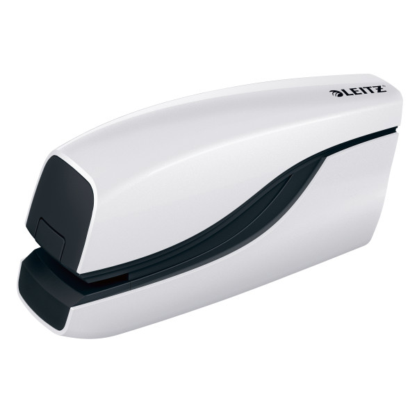 Leitz Häftapparat 10 ark elektrisk | Leitz 5566 WOW | vit 55661001 226254 - 1
