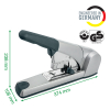 Leitz Häftapparat 120 ark | Leitz 5553 | metall | grå 55530084 211372 - 5