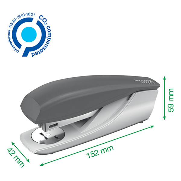 Leitz Häftapparat 30 ark | Leitz NeXXt Recycle | metall | röd 56040025 227611 - 5