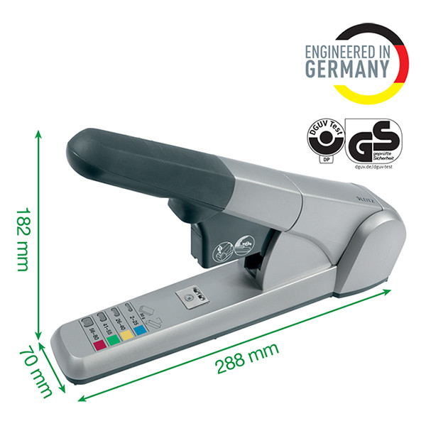 Leitz Häftapparat 80 ark | Leitz 5551 | metall | silver 55510084 211370 - 4