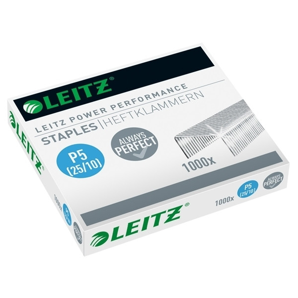 Leitz Häftklammer 25/10 | Leitz  Power Performance P5  | 1.000st 55740000 211420 - 1