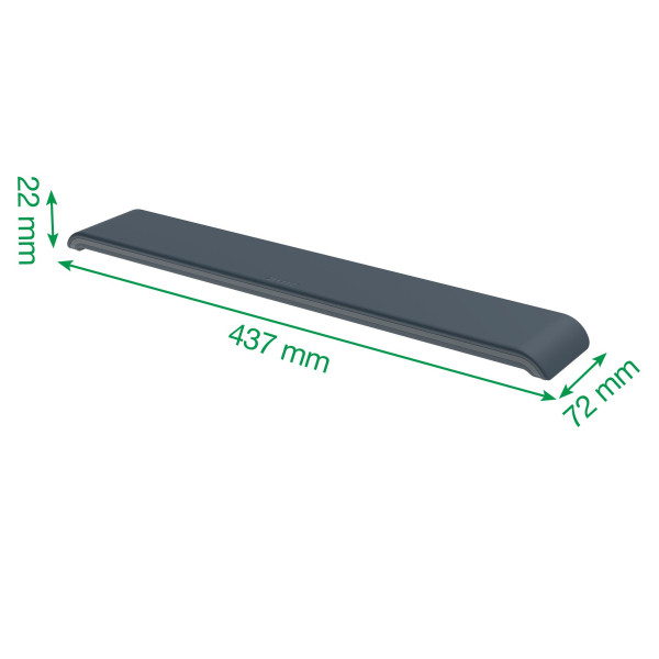 Handledsstöd för tangentbord | Leitz Ergo | mörkgrå SE001506 - 6