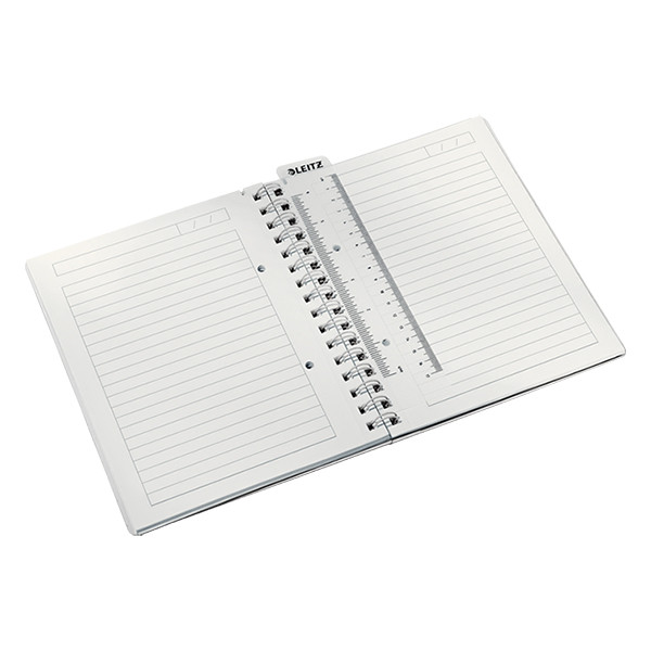 Kollegieblock A5 linjerat | 80 ark | blå metallic | Leitz 4639 WOW 211994 - 3