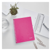 Kollegieblock A5 linjerat | 80 ark | rosa metallic | Leitz 4639 WOW 211993 - 2