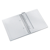 Kollegieblock A5 linjerat | 80 ark | svart | Leitz 4639 WOW 226224 - 3