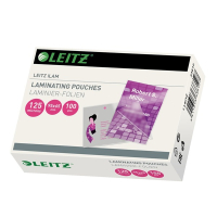 Leitz Lamineringsfickor 65mm x 95mm 125 mik. | blank | Leitz iLAM 100st 33812 226503