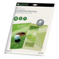 Leitz Lamineringsfickor A4 80 mik. | blank | Leitz iLAM 25st 74790000 211084