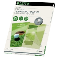 Leitz Lamineringsfickor A4 blank | Leitz iLAM | 2x 80 mikron | 100st 74780000 211086