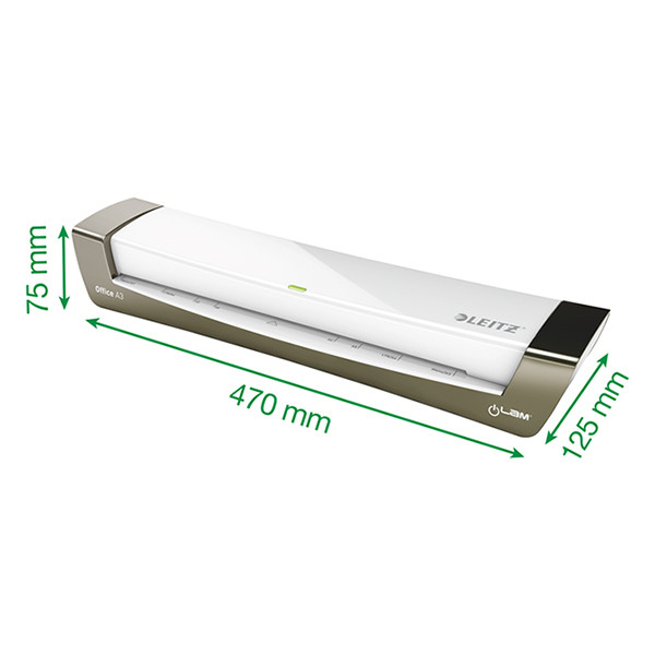 Leitz Lamineringsmaskin A3 | Leitz iLAM Office | silver 72530084 226025 - 4