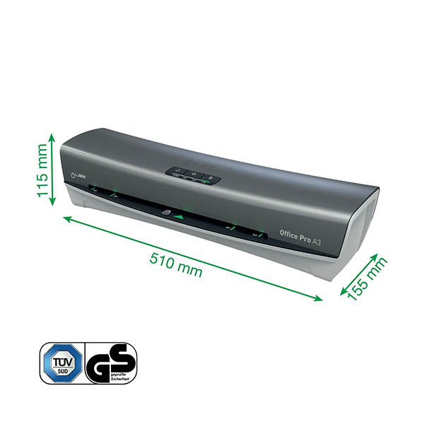 Lamineringsmaskin A3 | Leitz iLAM Office Pro 226104 - 4