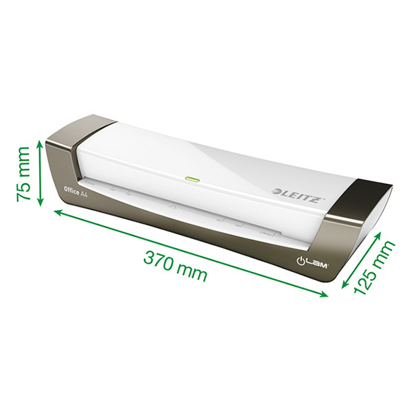 Leitz Lamineringsmaskin A4 | Leitz iLAM Office | silver 72510084 226020 - 4