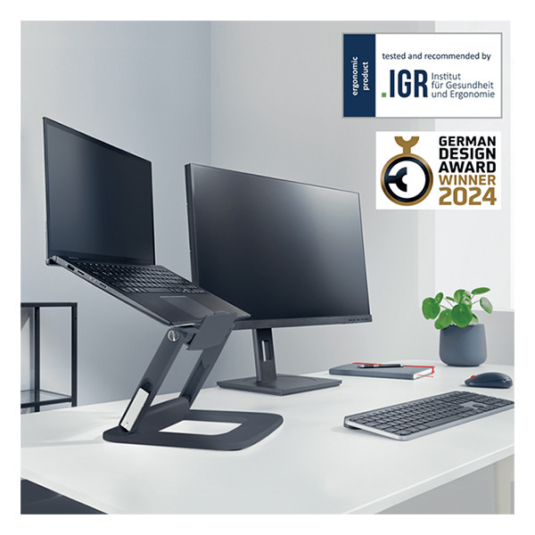 Laptopställ | Leitz Ergo Multi-angle | mörkgrå 202545 - 8