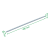 Pappersskärare ersättningsblad | Leitz Precision A3 Office 2st 226594 - 2