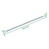 Pappersskärare ersättningsblad | Leitz Precision A4+ Office 2st 226593 - 2