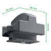 Pappersskärare ersättningsblad | Leitz Precision Home 4st 226588 - 3