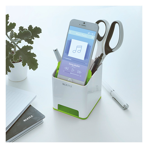 Pennställ vit/grön | Leitz WOW 226252 - 3