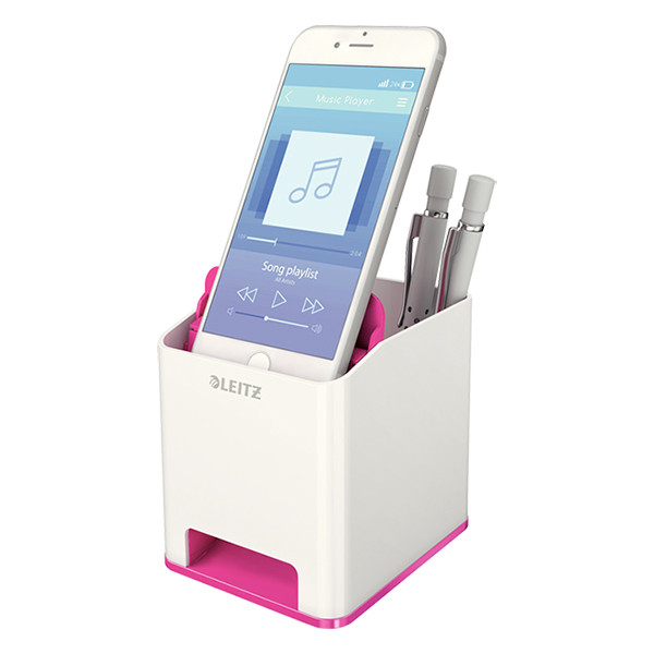 Pennställ vit/rosa | Leitz WOW 202529 - 2