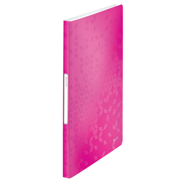 Leitz Presentationsmapp A4 | Leitz 4632 WOW | rosa | 40 fickor 46320023 211727 - 1