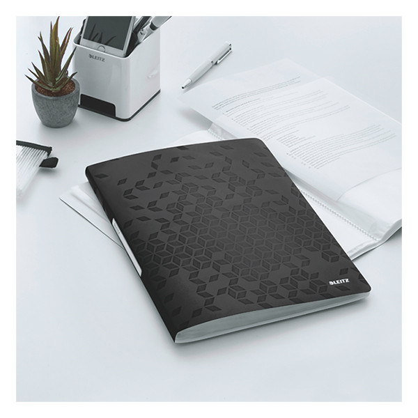 Presentationsmapp A4 40 fickor | Leitz 4632 WOW svart 226153 - 2