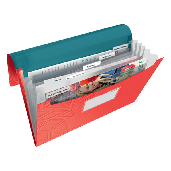 Projektmapp 5 fack | Leitz Urban Chic röd 226563 - 3