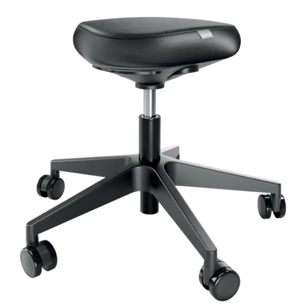Sadelstol med hjul 46-59cm | Leitz Ergo | svart SE001307 - 1