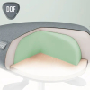Sadelstol med hjul 47-60cm | Leitz Ergo Active | svart SE001306 - 4