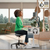 Sadelstol med hjul 47-60cm | Leitz Ergo Active | svart SE001306 - 5