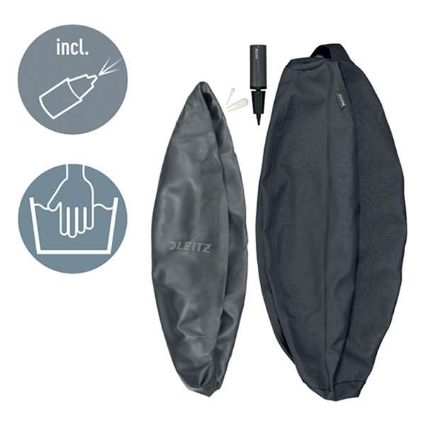 Sittboll med stoppfunktion | Leitz Ergo | mörkgrå | 65 cm 227626 - 3