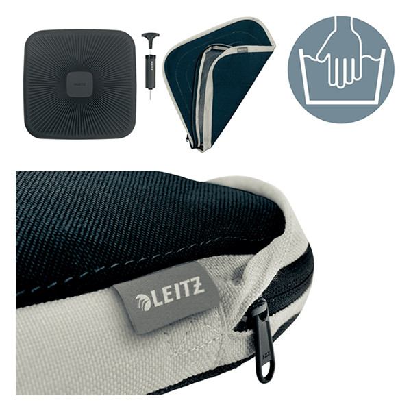 Sittkudde uppblåsbar | Leitz Ergo | mörkgrå 202751 - 5