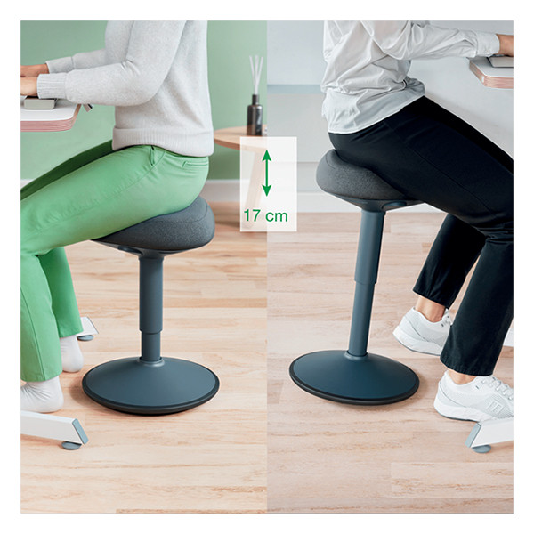 Sittpall med gasfjäder | Leitz Ergo | mörkgrå 202759 - 8