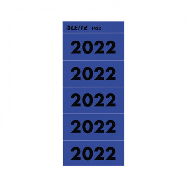 Leitz Självhäftande etiketter år 2022 | Leitz | 100st 14220035 226567 - 1