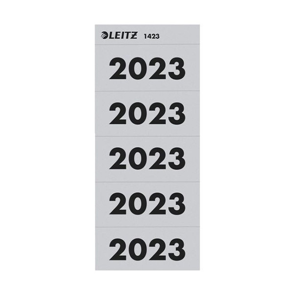 Leitz Självhäftande etiketter år 2023 | Leitz | 100st 14230085 226595 - 1
