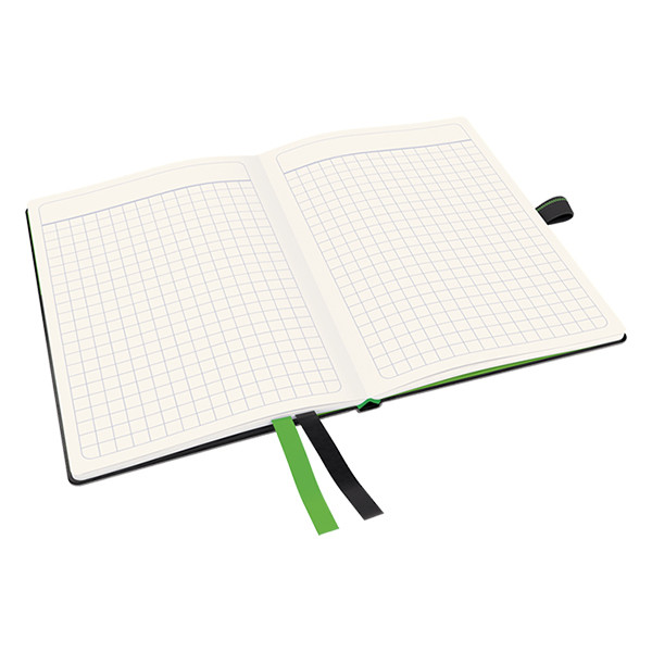 Leitz Skrivbok A6 rutat | svart | 80 ark | Leitz 4479 44790095 211560 - 4