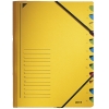 Sorteringsmapp 12 flikar | Leitz gul 202860 - 1