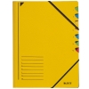 Sorteringsmapp 7 flikar | Leitz gul