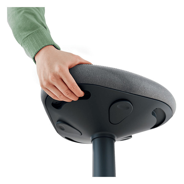 Ståpall med gasfjäder | Leitz Ergo | mörkgrå 202763 - 4