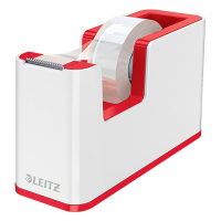 Leitz Tejphållare 19mm x 33m |  Leitz 5364 WOW | vit/röd 53641026 227657